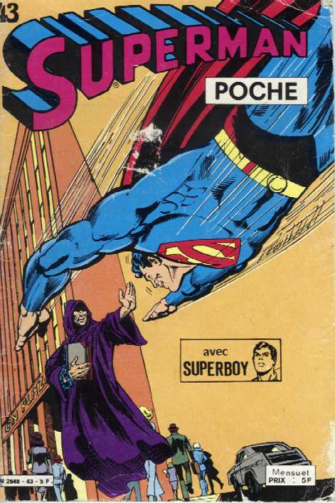 Scan de la Couverture Superman Poche n 43